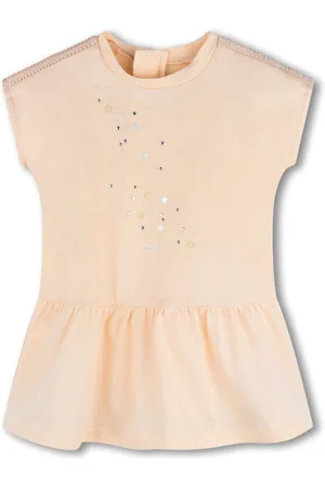 Chloé Vestido con logo bordado
