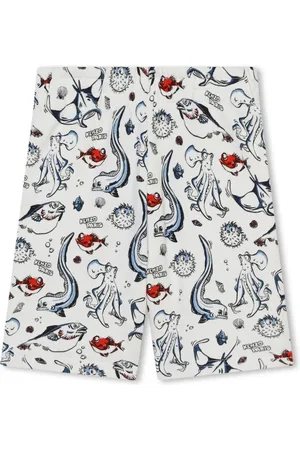 Kenzo Bermudas con motivo gráfico