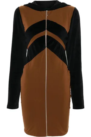 Jean Paul Gaultier Vestido corto con capucha 1980