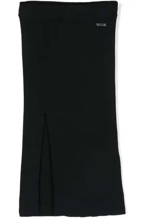 MONNALISA Falda midi de canalé