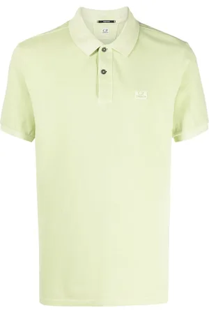 C.P. Company Polo con parche del logo