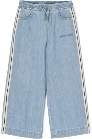 Palm Angels Pantalones de chándal de tejido cambray