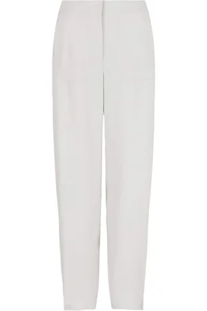 Giorgio Armani Pantalones ajustados de talle alto