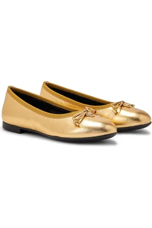 VERSACE Bailarinas metalizadas