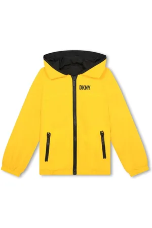 DKNY Cortavientos reversible con logo