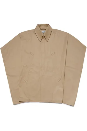 Maison Margiela Poncho con logo bordado