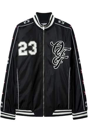 OFF-WHITE Chaqueta bomber con parche Varsity