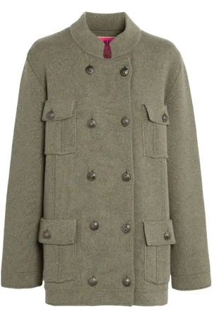 Barrie Cárdigan estilo militar