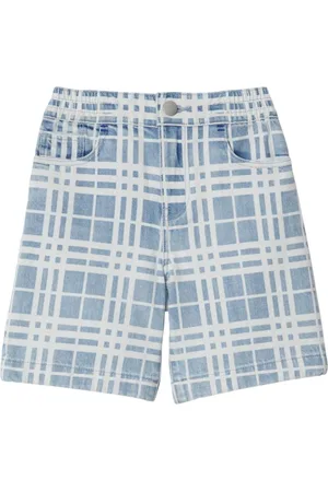 Burberry Pantalones vaqueros cortos a cuadros