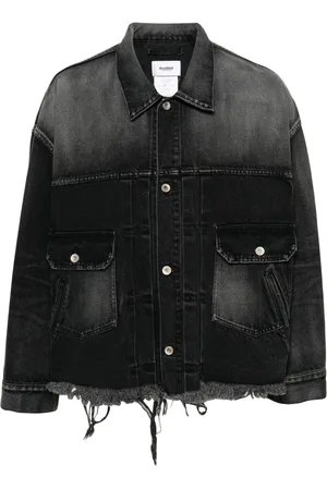 DOUBLET Chaqueta vaquera con efecto envejecido