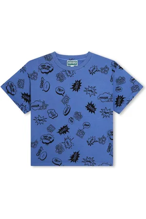 Kenzo Camiseta con estampado gráfico
