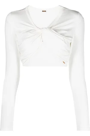 Cult Gaia Top corto Avani con diseño retorcido
