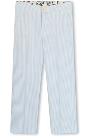 Kenzo Pantalones rectos a rayas