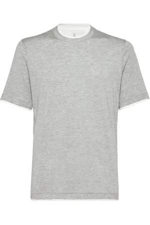 Brunello Cucinelli Camiseta a capas