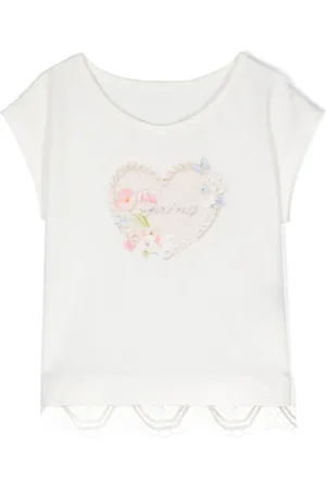 Lapin House Top sin mangas con detalle bordado