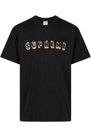 Supreme Camiseta Stencil con logo estampado