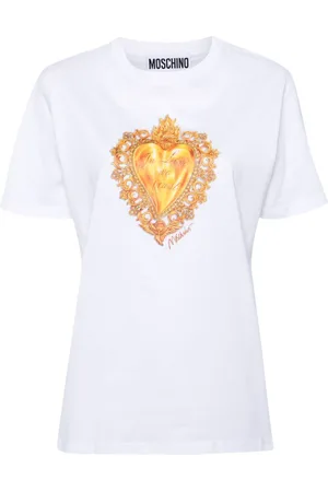 Moschino Camiseta con corazón estampado