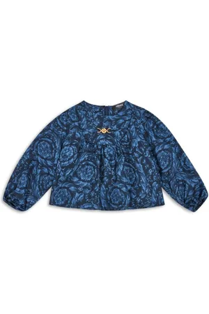 VERSACE Blusa con placa del logo