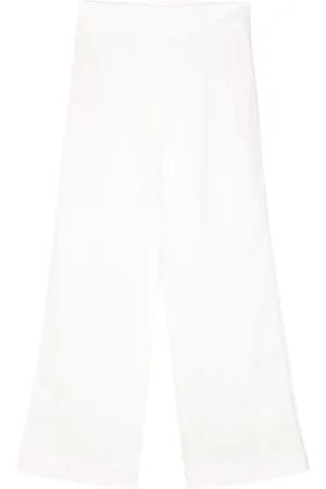 ERMANNO SCERVINO Pantalones rectos bordados