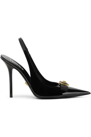 VERSACE Zapatos Gianni con tacón de 120 mm