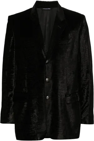 VERSACE Blazer con solapas de muesca 2000