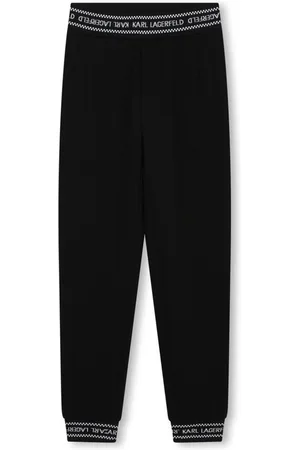 Karl Lagerfeld Pantalones de chándal con logo en la cinturilla