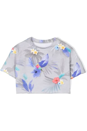 Lapin House Camiseta con motivo floral