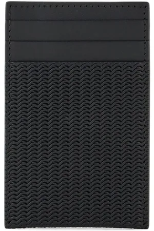 Giorgio Armani Tarjetero con placa del logo
