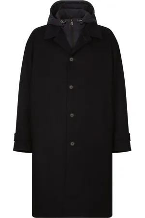 Dolce & Gabbana Abrigo con capucha y botones