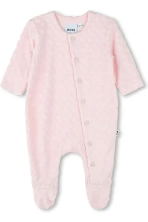 HUGO BOSS Pelele con monograma en jacquard