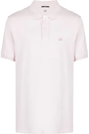 C.P. Company Polo con parche del logo