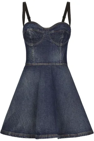 Dolce & Gabbana Vestido corto con escote corazón