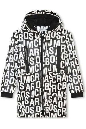 Marc Jacobs Chubasquero con capucha y logo