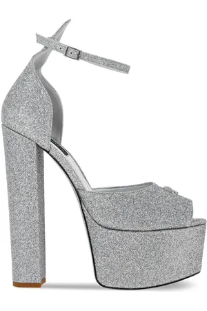 Philipp Plein Sandalias con detalle de purpurina