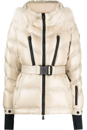 Moncler Plumífero Bernin con cinturón