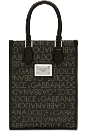 Dolce & Gabbana Bolso shopper con logo estampado