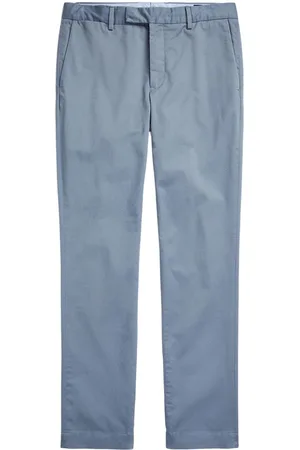Ralph Lauren Pantalones rectos con etiqueta del logo