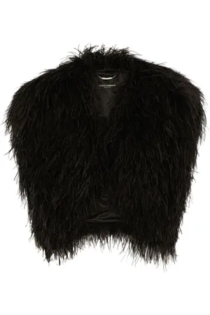 Dolce & Gabbana Bolero con plumas