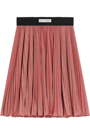 Dolce & Gabbana Falda acampanada con diseño plisado