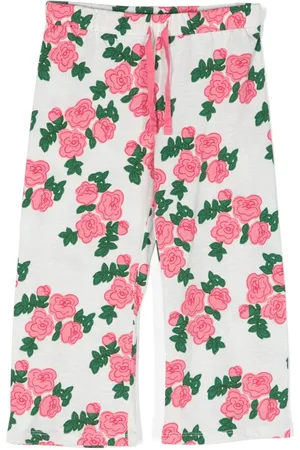 Mini Rodini Pantalones con estampado floral