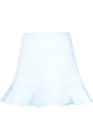 Cynthia Rowley Minifalda con ribete de volantes
