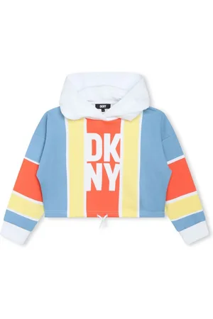 DKNY Sudadera con capucha y motivo de rayas