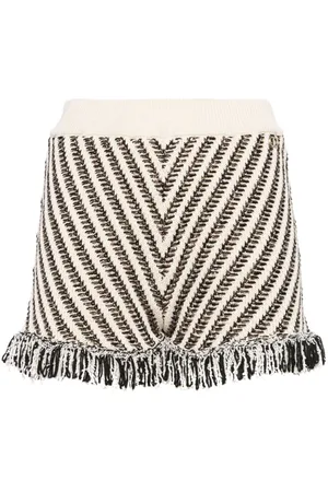 Twin-Set Bermudas con motivo en jacquard
