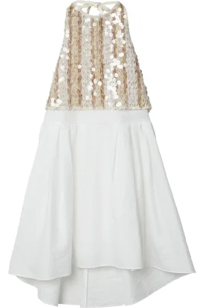Brunello Cucinelli Vestido con lentejuelas