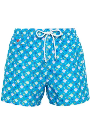 Kiton Bañador con estampado gráfico
