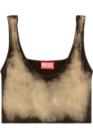 Diesel Top corto M-Deidra con efecto lavado