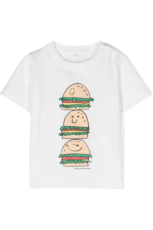 Stella McCartney Camiseta Veggie Burger Stack