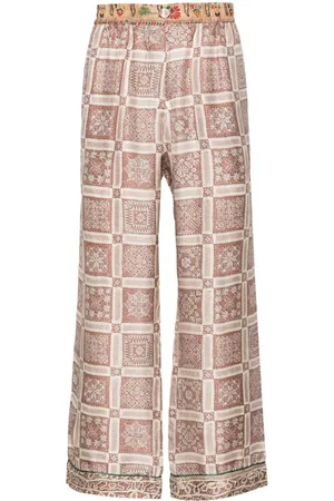 PIERRE-LOUIS MASCIA Pantalones Aloe de seda