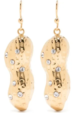 Marni Pendientes con forma de cacahuete
