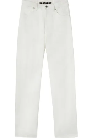 Jil Sander Vaqueros rectos estilo capri